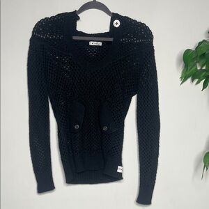 Oakley Black Knit Women's Sweater